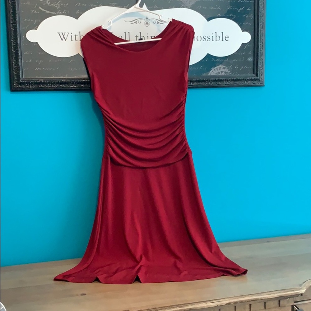 Red dress
